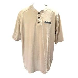 Harley-Davidson Tan Fort Worth Shirt Men’s Size XL